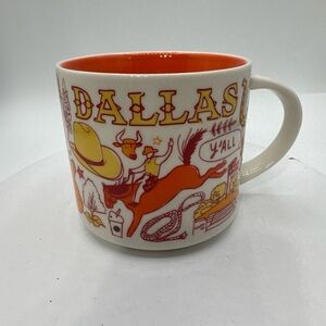 Starbucks Coffee Mug Dallas Been There Series Across The Globe 2021 14oz Cup